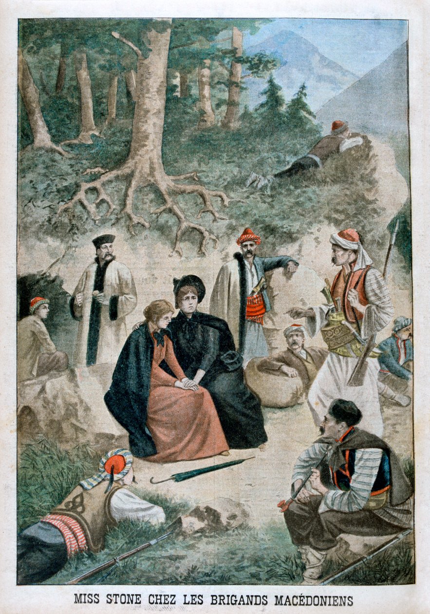 Miss Stone mit den Mazedoniern von Unbekannt