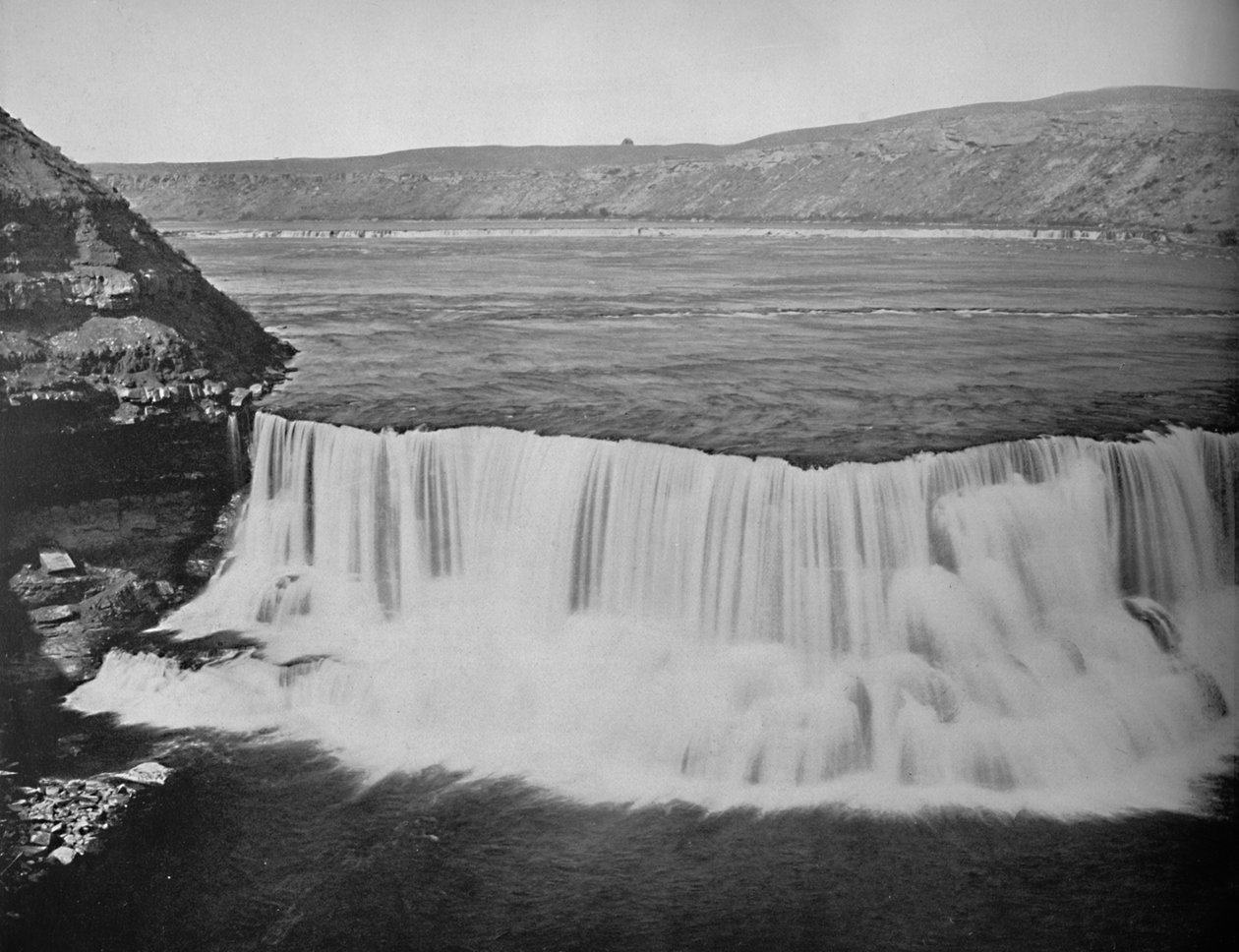Missouri River, unterhalb der Great Falls, Montana, um 1897 von Unbekannt
