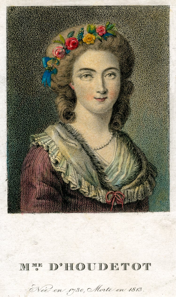 Mme DHoudetot, ca. 1750-1770 von Unbekannt