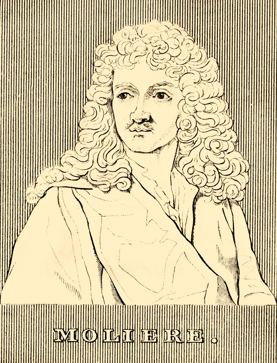 Molière, 1622-1673, 1830 von Unbekannt