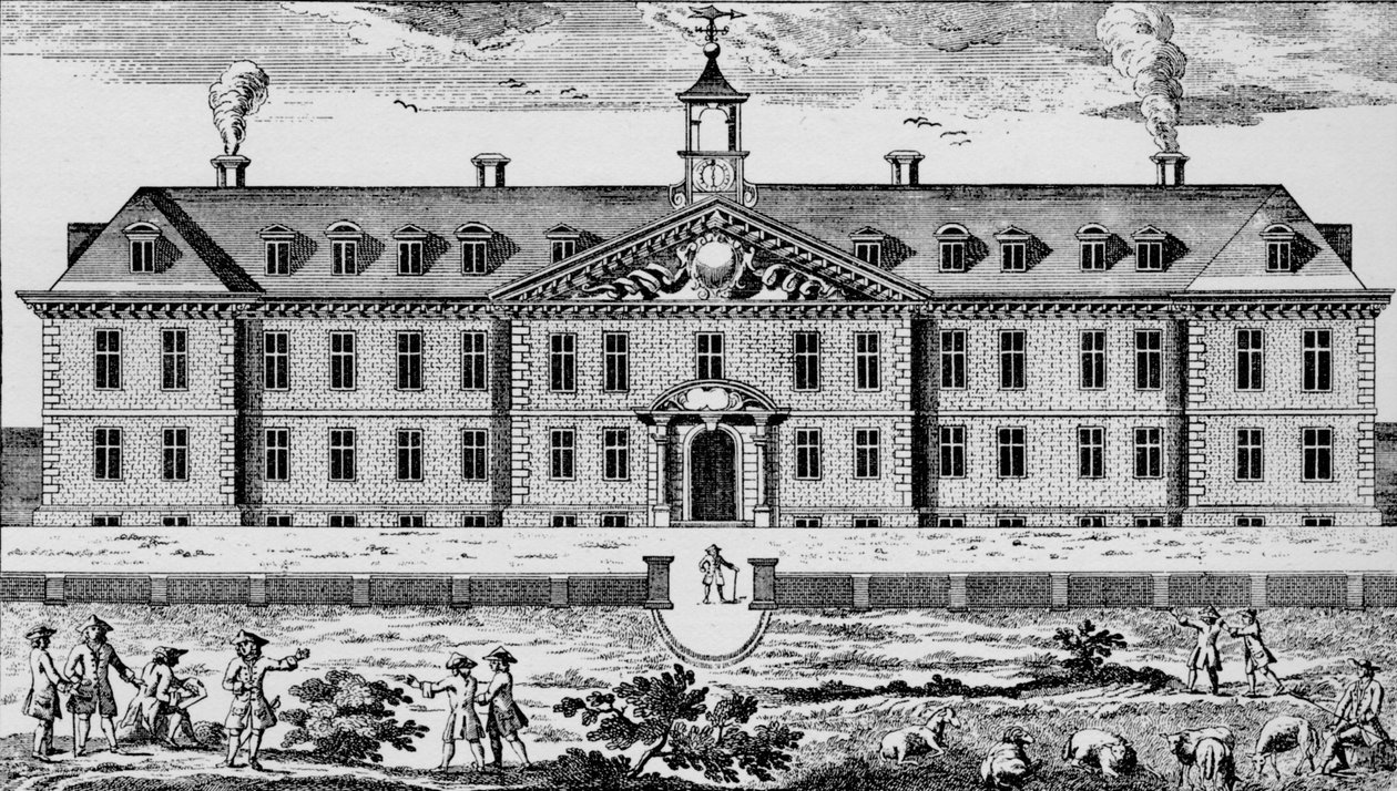 Morden College, Blackheath, 1751, 1912 von Unbekannt