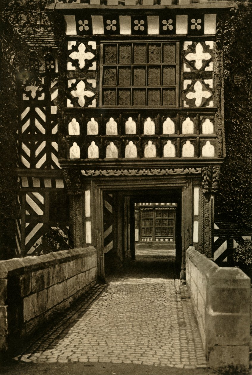 Moreton Old Hall, Congleton, 1920 von Unbekannt