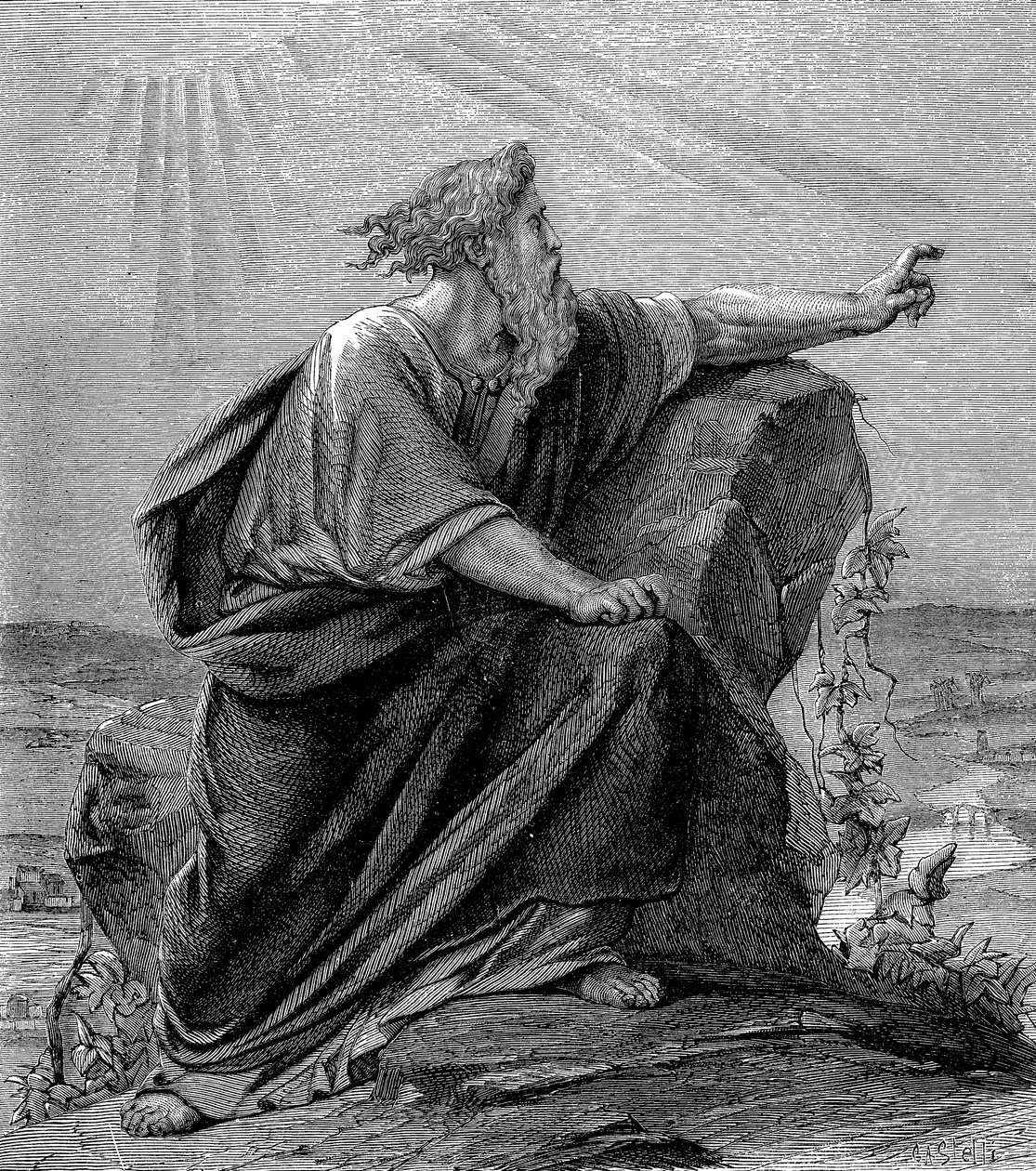Moses, Prophet des Alten Testaments, ca. 1860 von Unbekannt