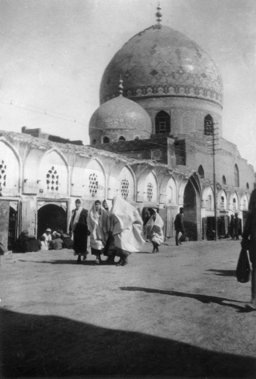 Moschee in der Neuen Straße, Bagdad, Irak, 1917-1919 von Unbekannt