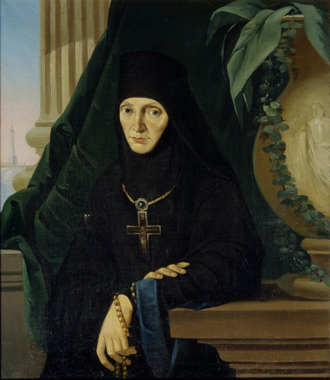 Mutter Oberin Maria Tuchkova, 1840er Jahre von Unbekannt