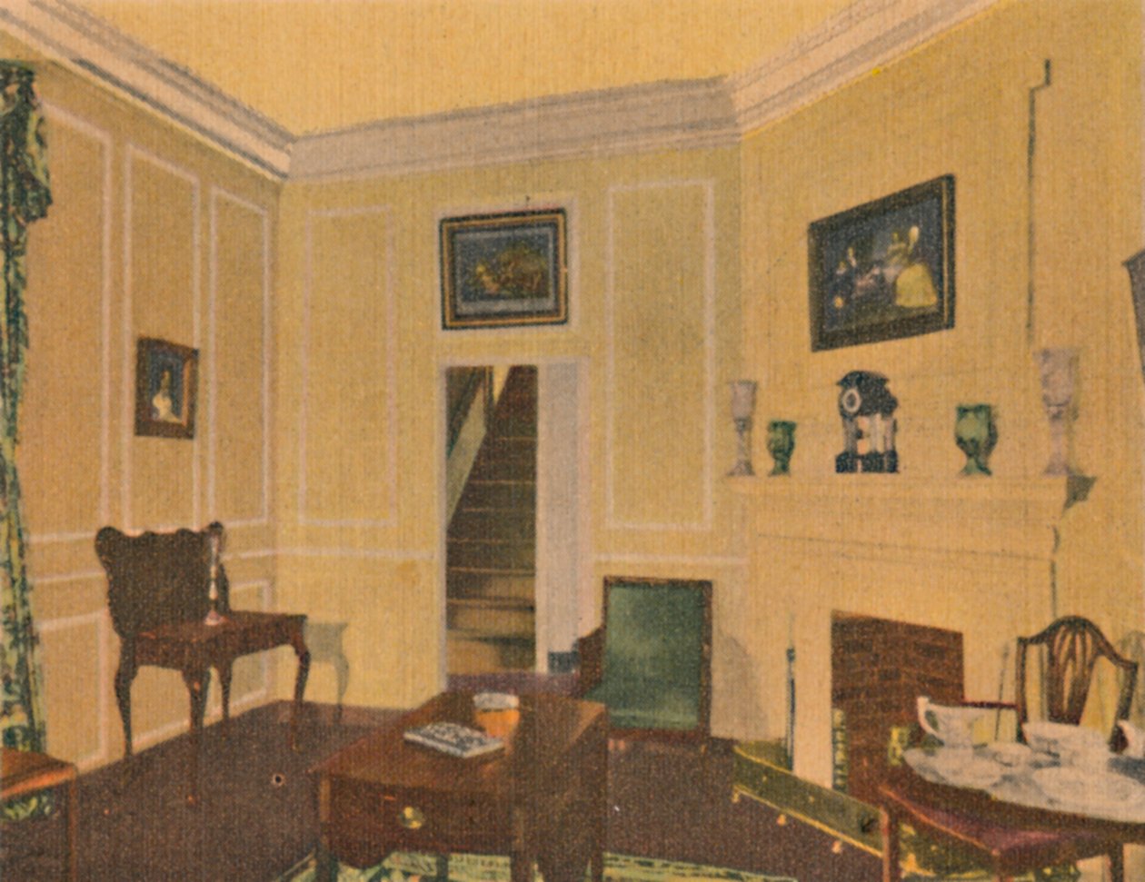 Mrs. Washingtons Wohnzimmer, 1946 von Unbekannt
