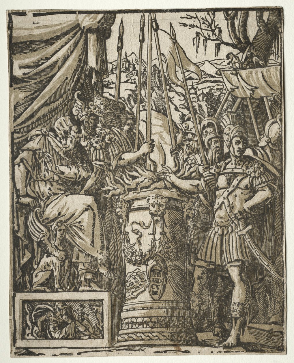 Mucius Scaevola, 1608 von Unbekannt