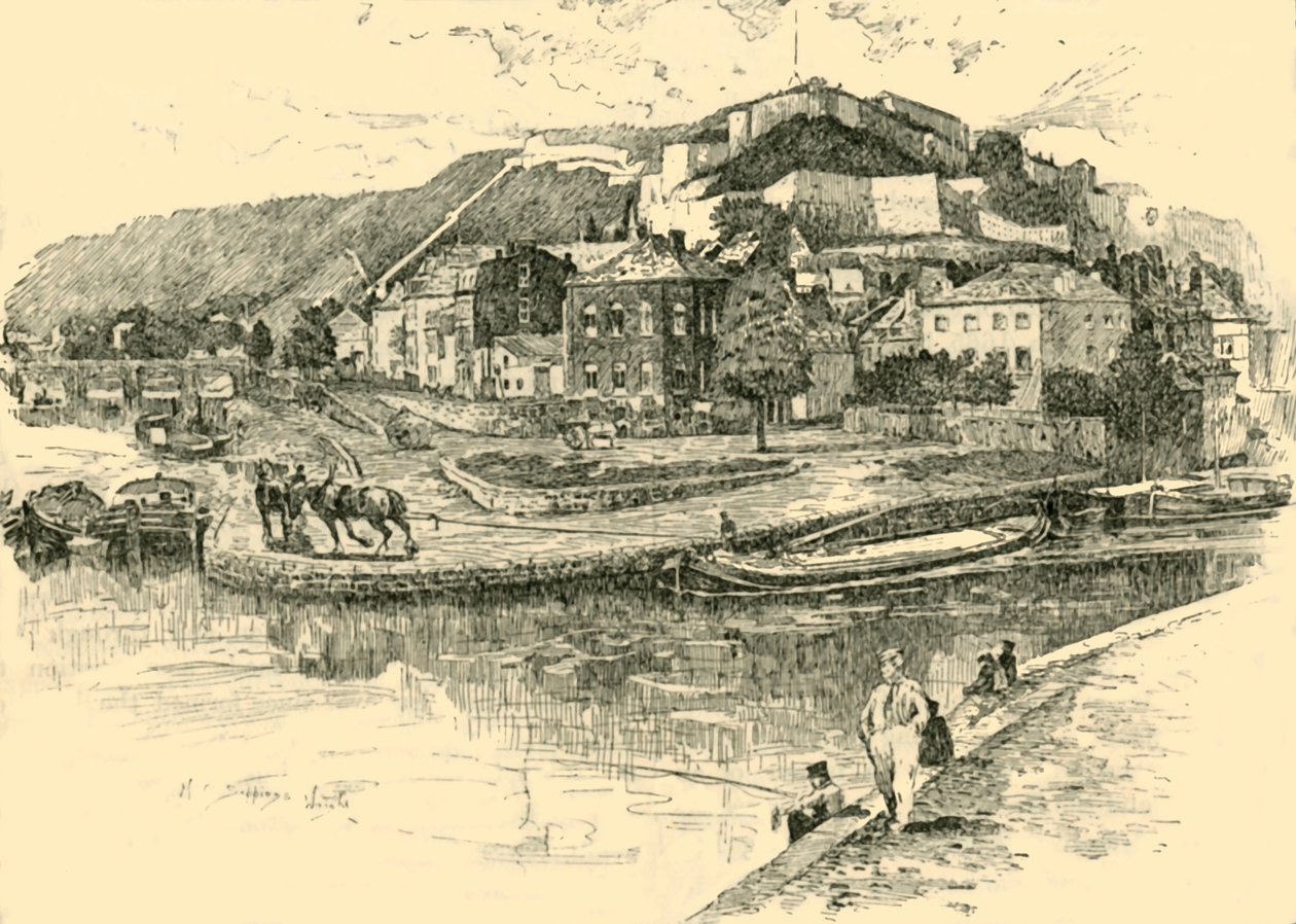 Namur, 1890 von Unbekannt
