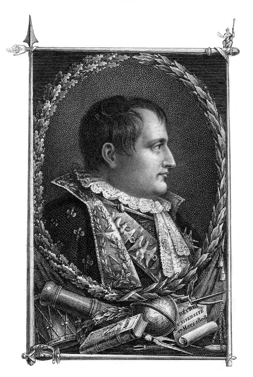 Napoleon Bonaparte, französischer General und Kaiser von Unbekannt