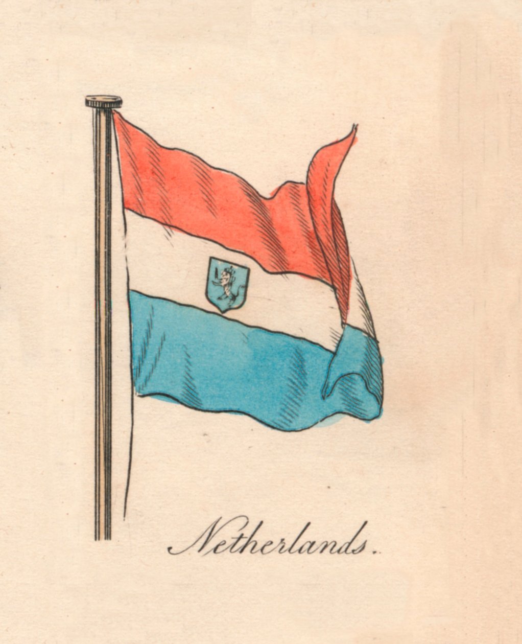 Niederlande, 1838 von Unbekannt