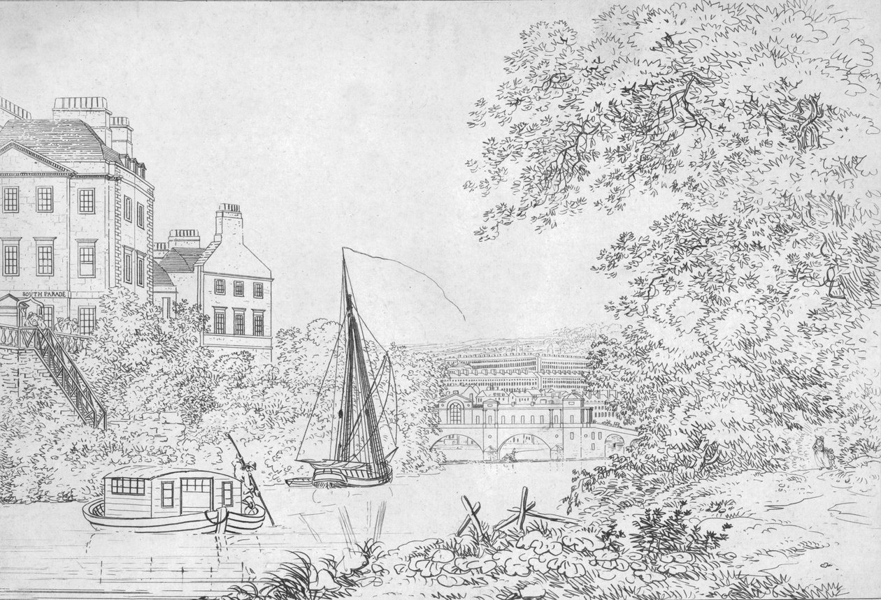 Neue Brücke, Bath von Unbekannt