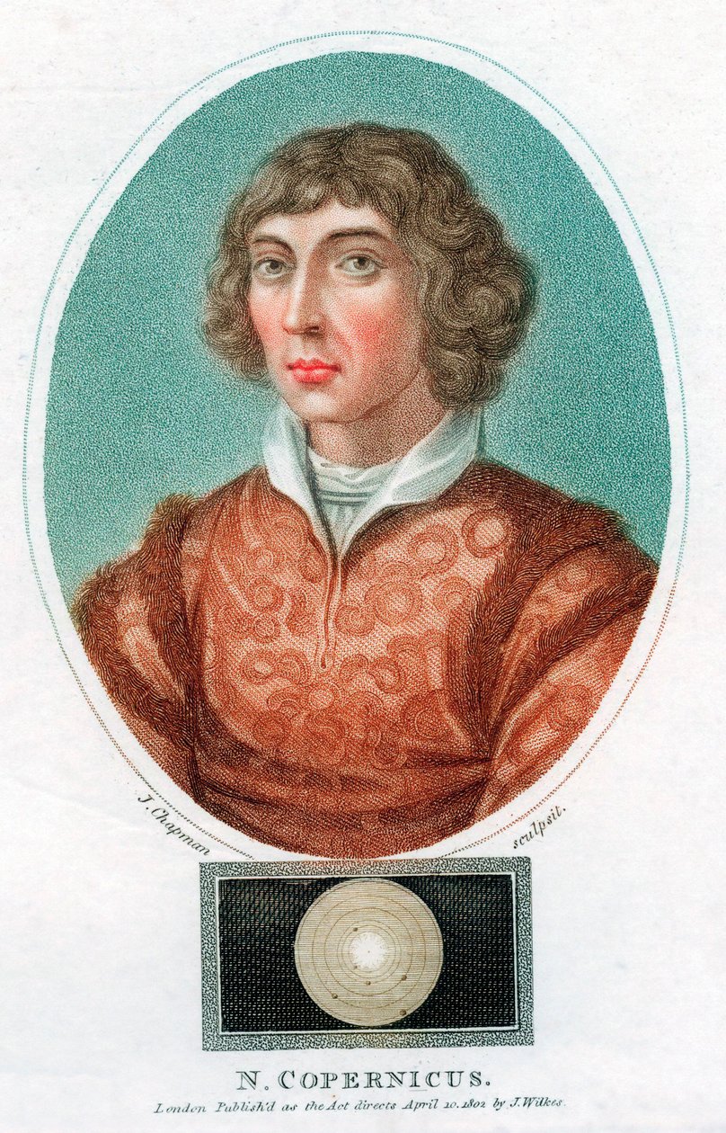 Nikolaus Kopernikus, polnischer Astronom, 1802 von Unbekannt