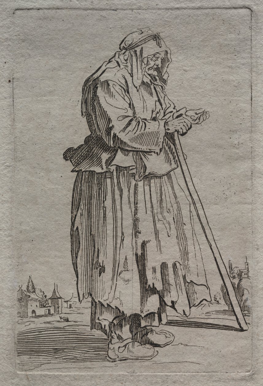 Alte Bettlerin von Unbekannt