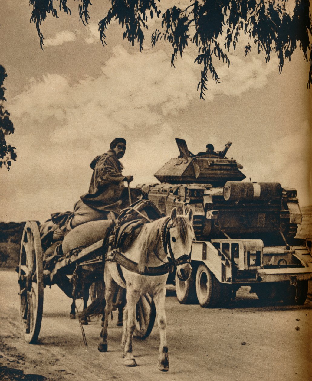 Alt und Neu in Nordafrika, 1943 von Unbekannt