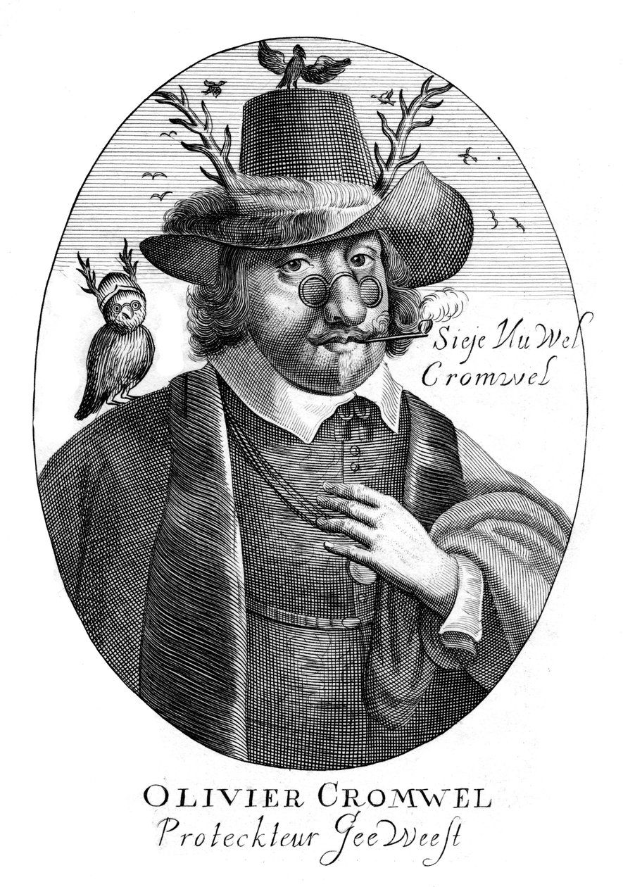 Oliver Cromwell von Unbekannt