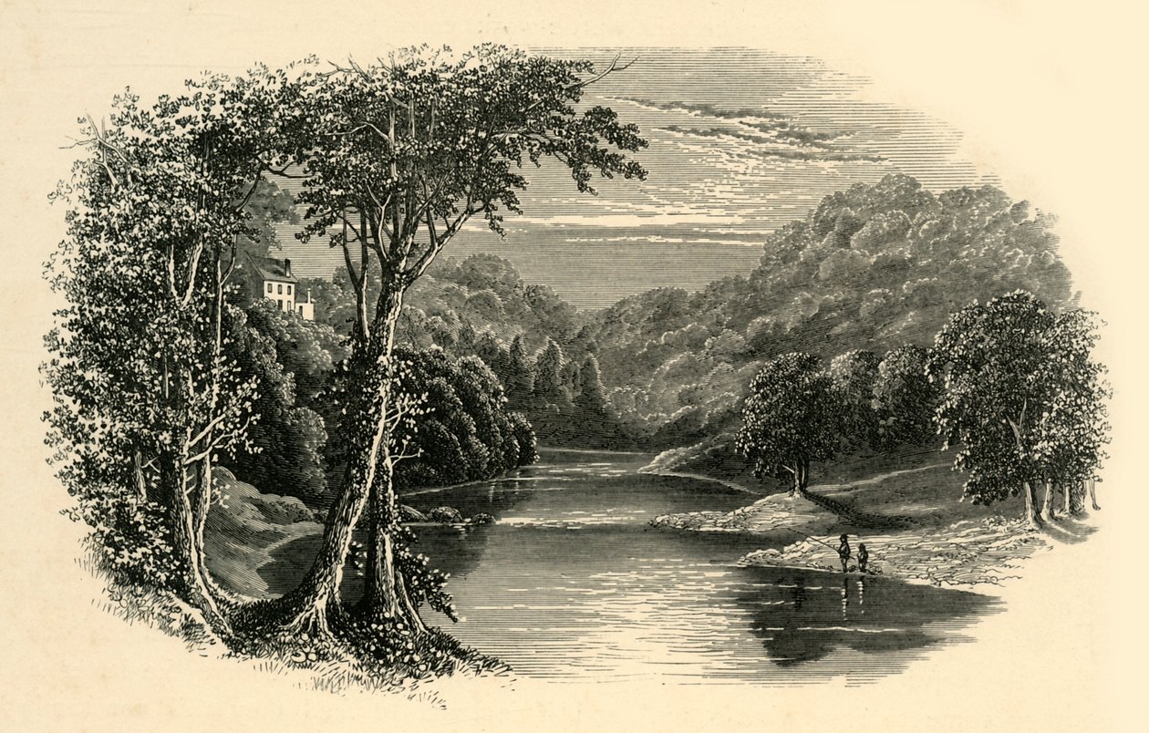 Am Hodder, um 1890 von Unbekannt