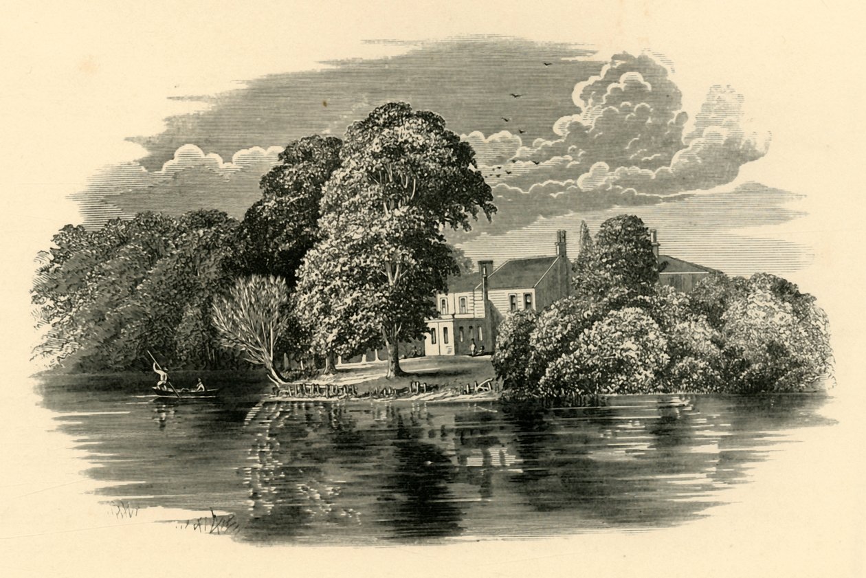 An der Lea, ca. 1890 von Unbekannt