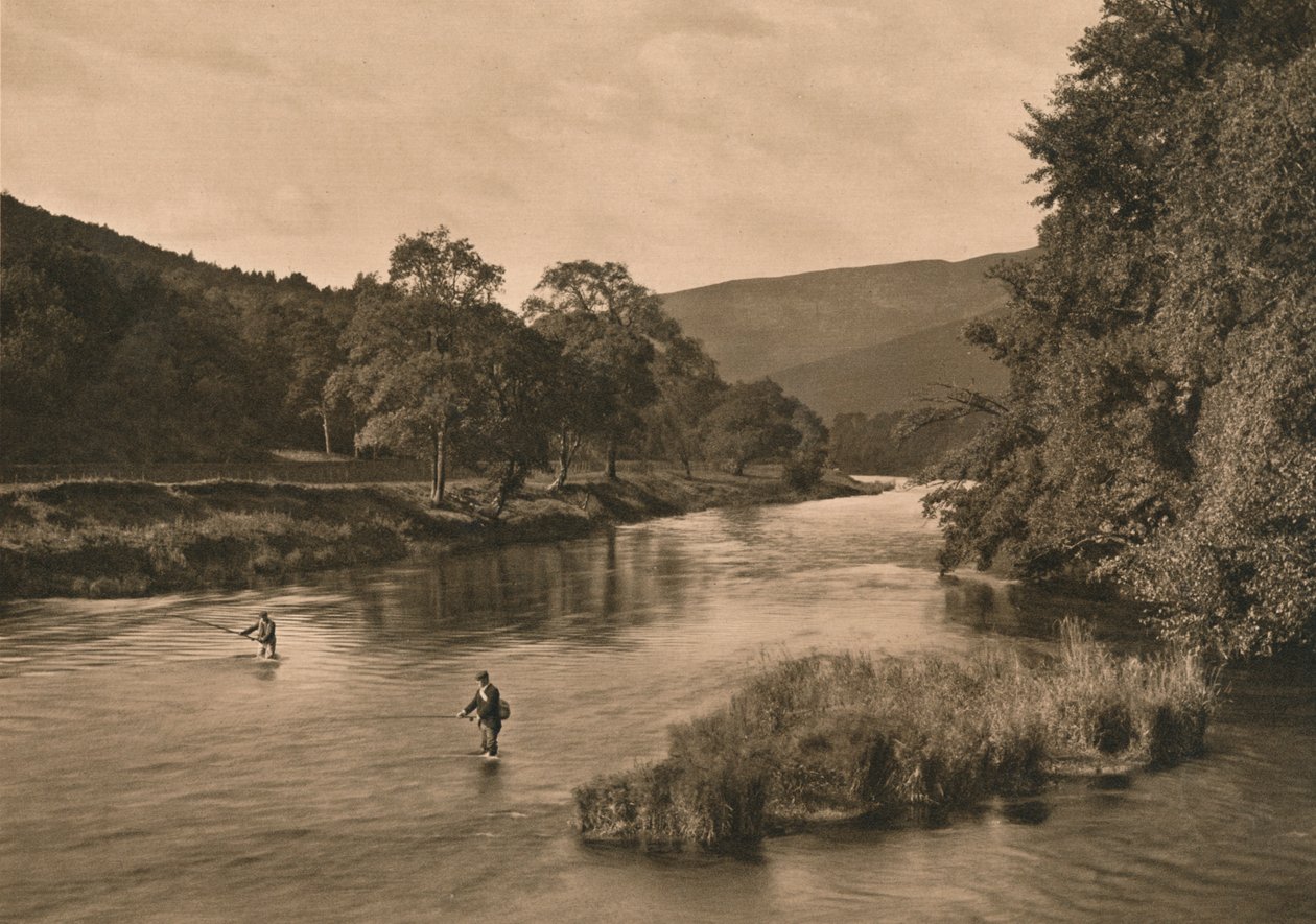 Am Tweed bei Innerleithen, 1902 von Unbekannt