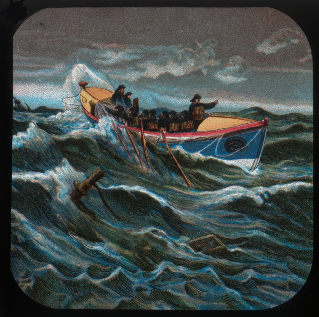 Auf dem Weg zum Wrack, um 1900 von Unbekannt