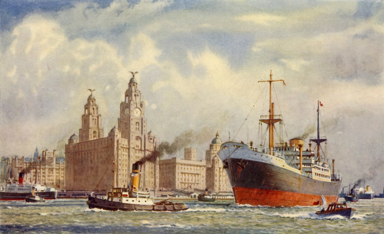Eines von Britanniens See-Toren, ca. 1948 von Unbekannt