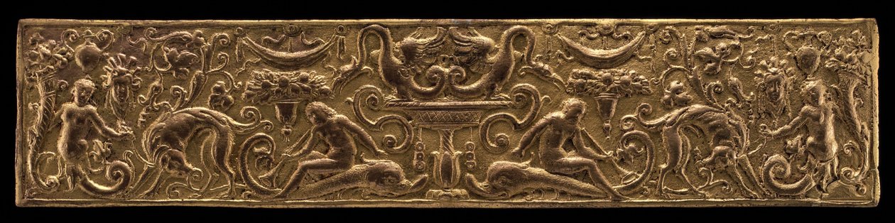 Eines von zwei ornamentalen Frieses von Unbekannt