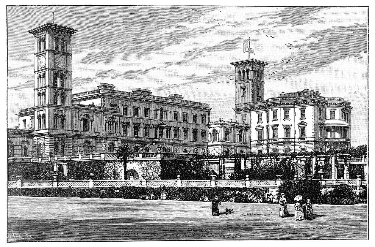 Osborne House, Isle of Wight, 1900 von Unbekannt