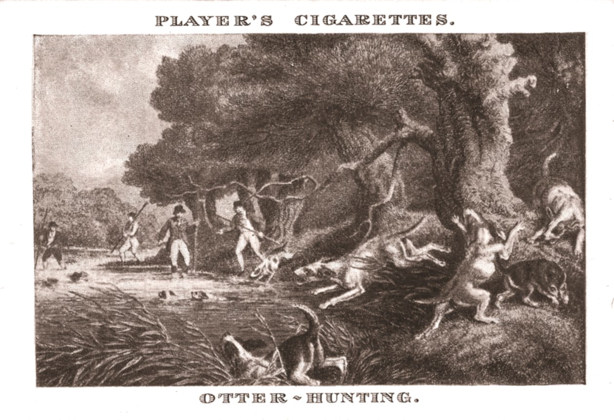 Otterjagd, 1924 von Unbekannt