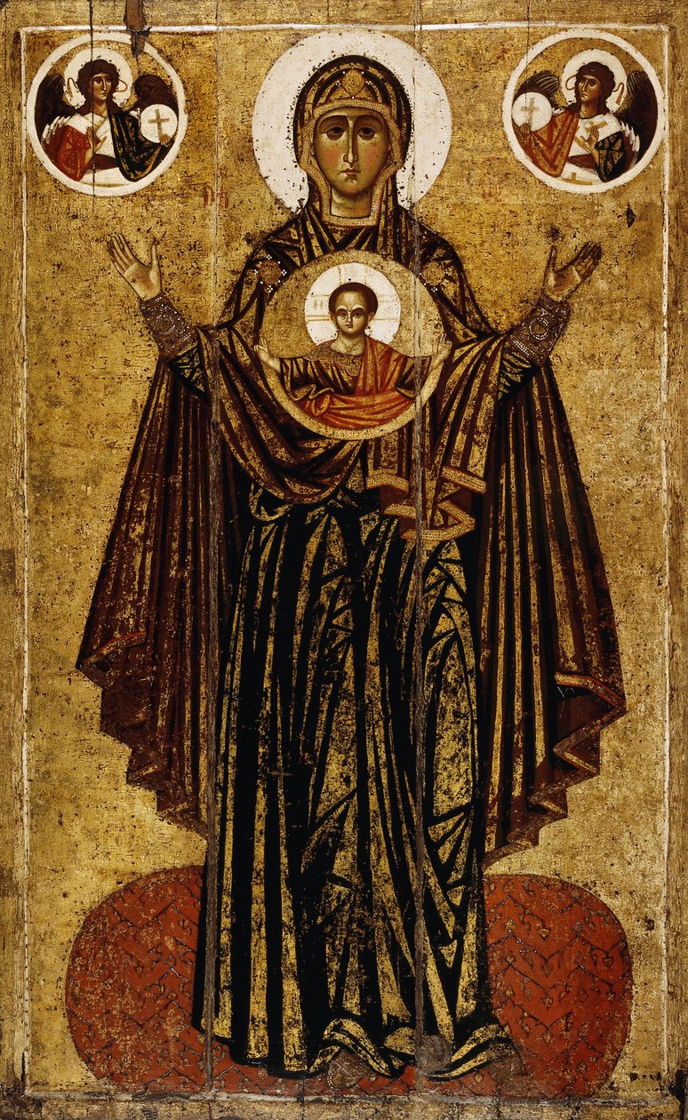 Unsere Liebe Frau der Großen Panagia (Oranta) von Unbekannt