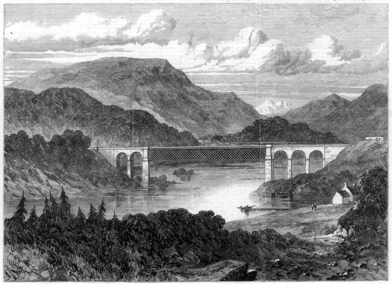 Oykel-Viadukt, Sutherland Railway von Unbekannt