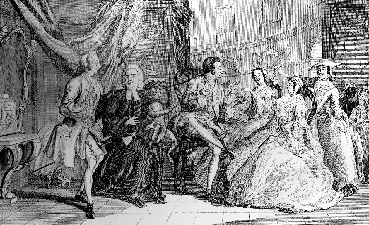 Malerei à la Mode, 1748 von Unbekannt