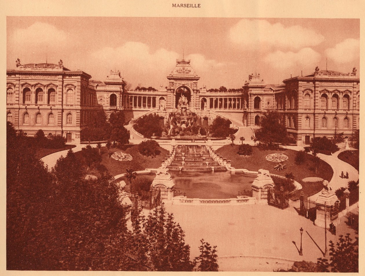 Palais Longchamp, Marseille, 1930 von Unbekannt