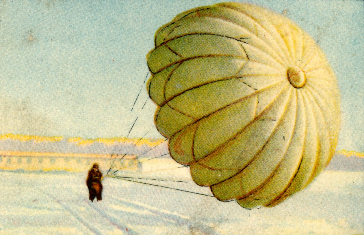 Fallschirmabsprung, 1932 von Unbekannt