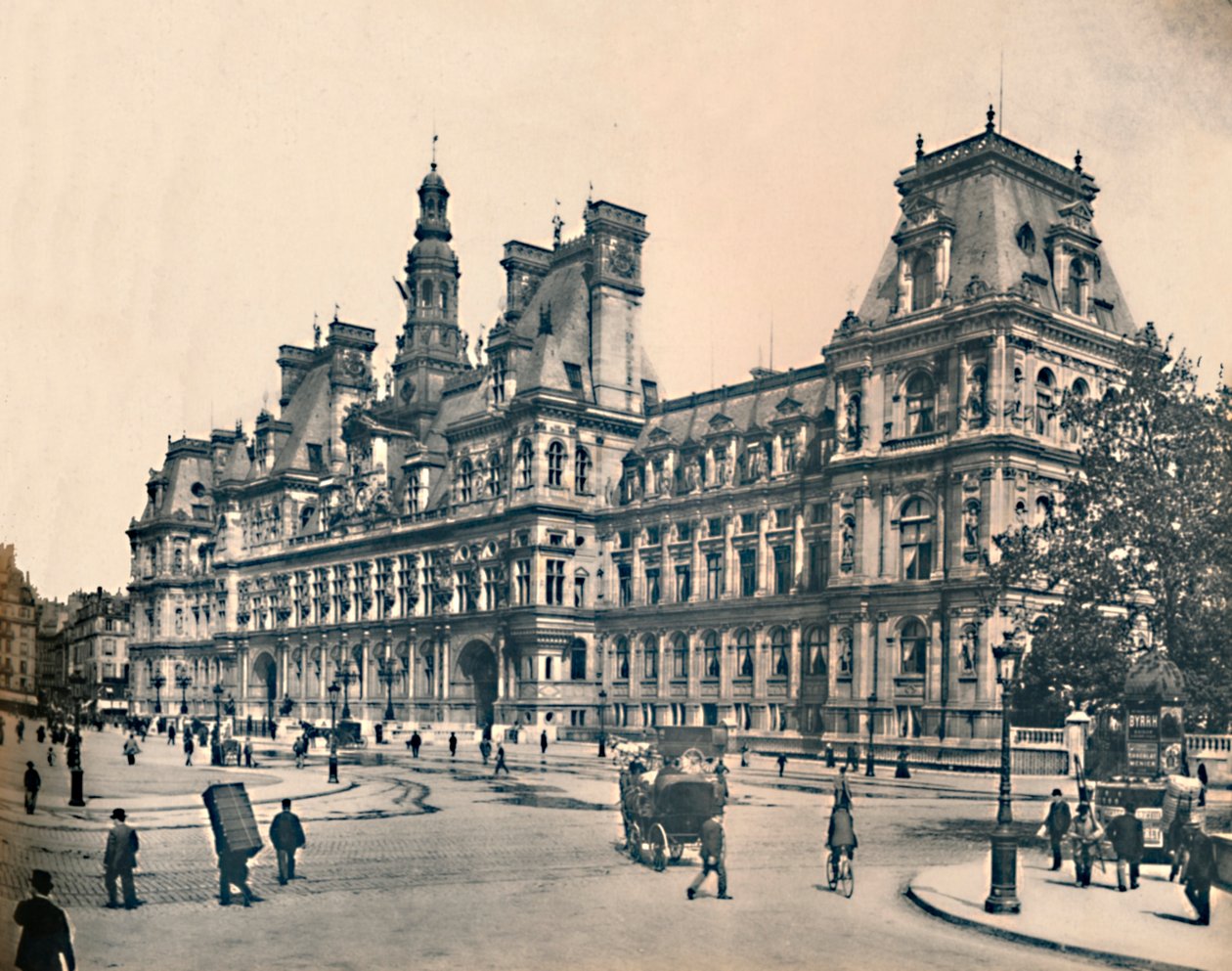 Paris. - Hôtel de Ville. - LL, um 1910 von Unbekannt