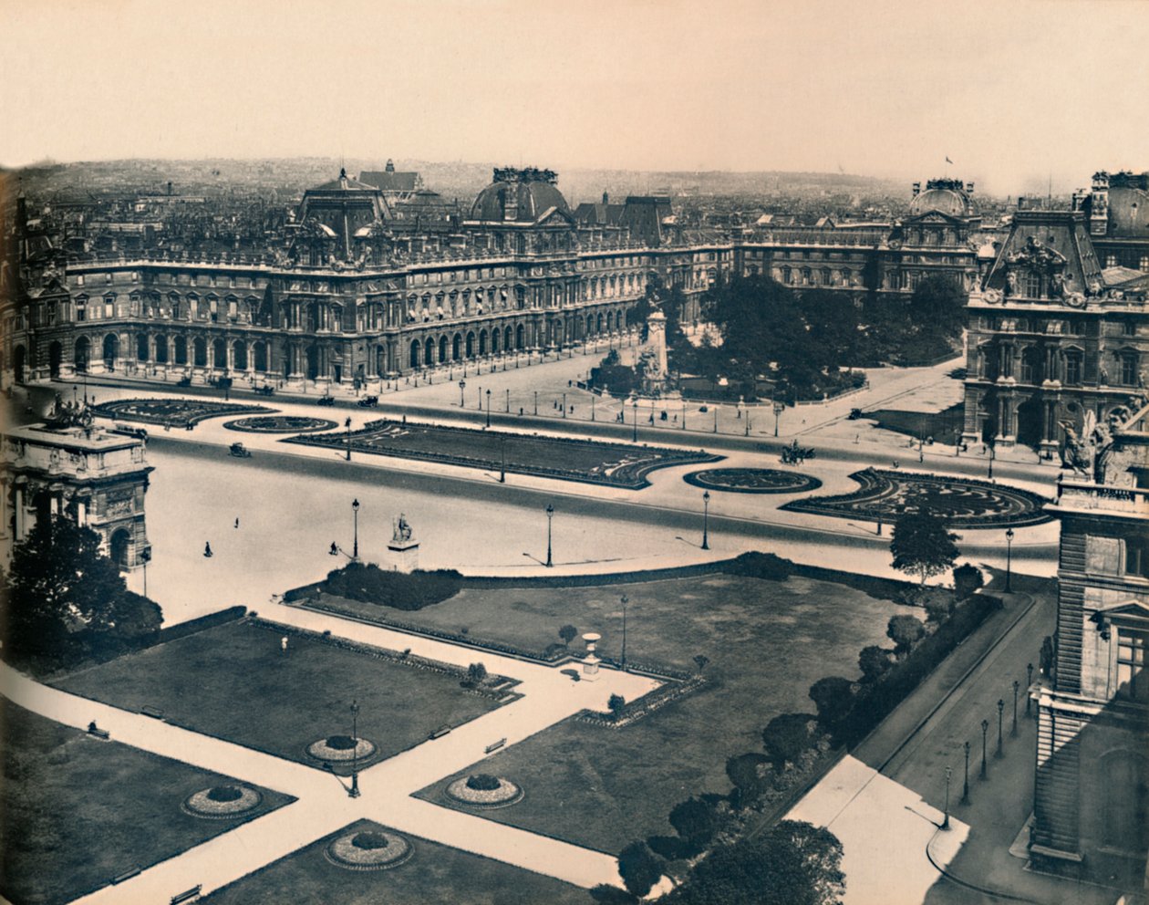 Paris. - Die Tuilerien. - LL, ca. 1910 von Unbekannt
