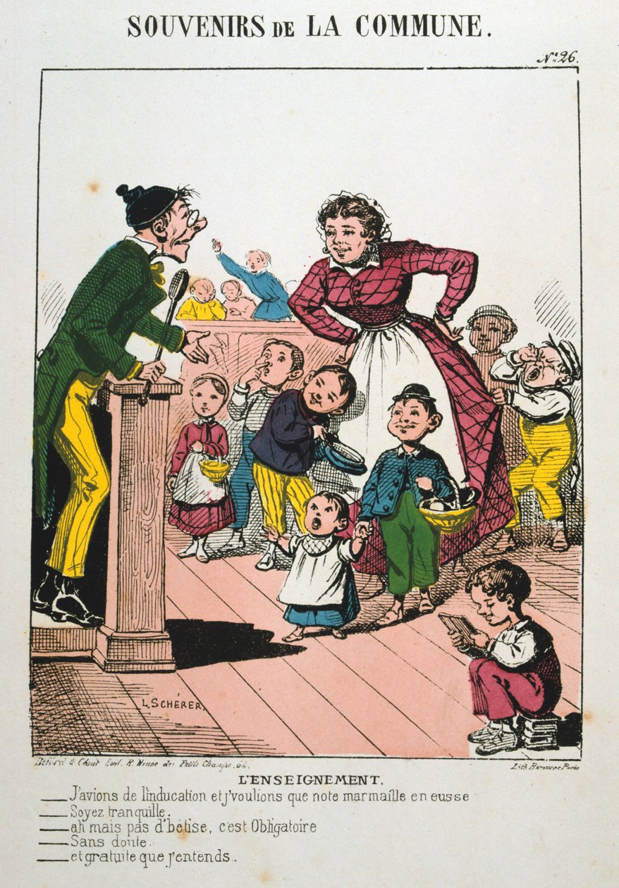 Pariser Kommune, 1871 von Unbekannt