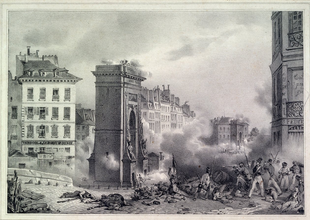 Paris. Die Julirevolution von 1830 von Unbekannt