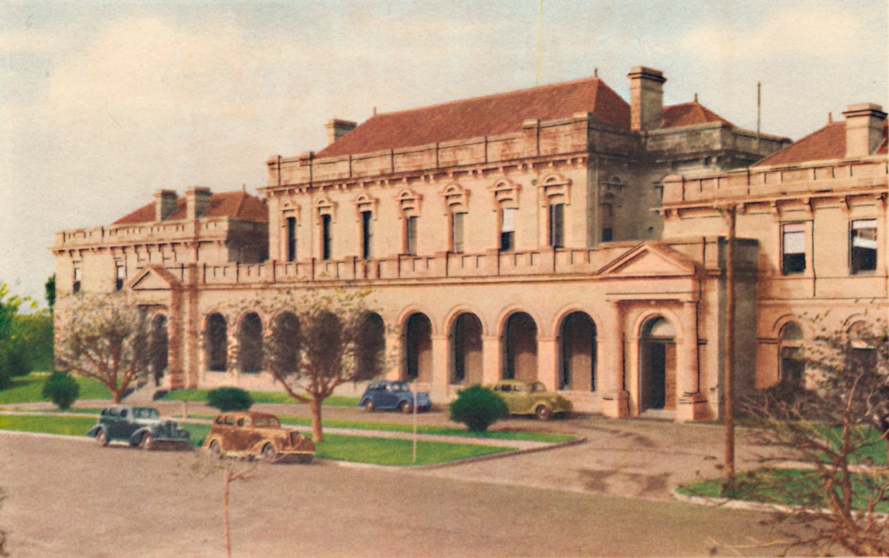 Parlamentshaus, ca. 1947 von Unbekannt