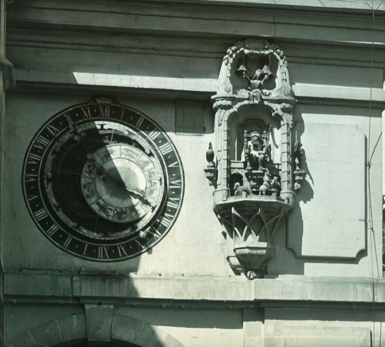 Teil der Uhr - Bern - 1887 von Unbekannt