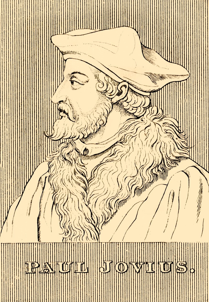Paul Jovius, 1483-1552, 1830 von Unbekannt