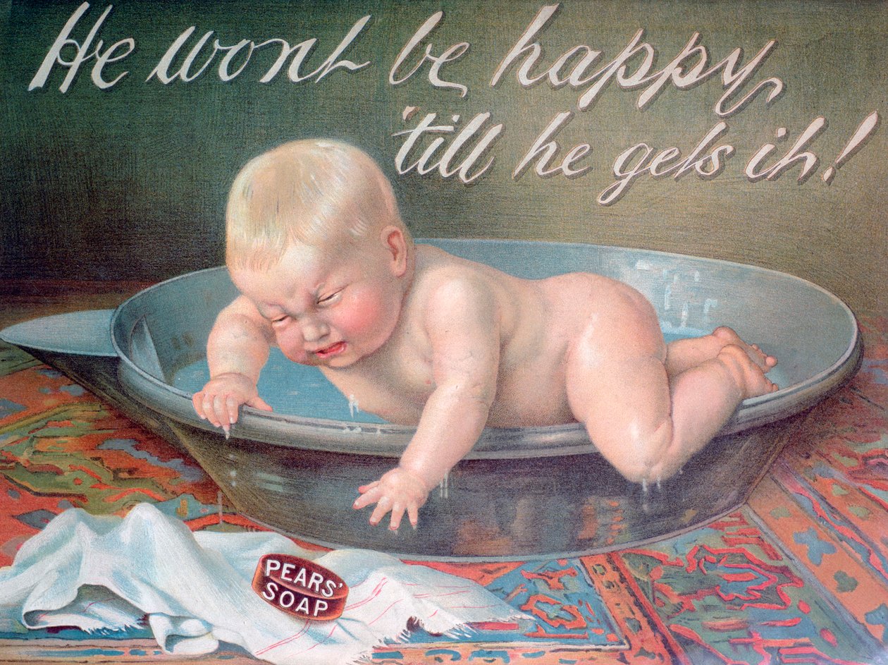 Pears Seifenwerbung, 1904 von Unbekannt