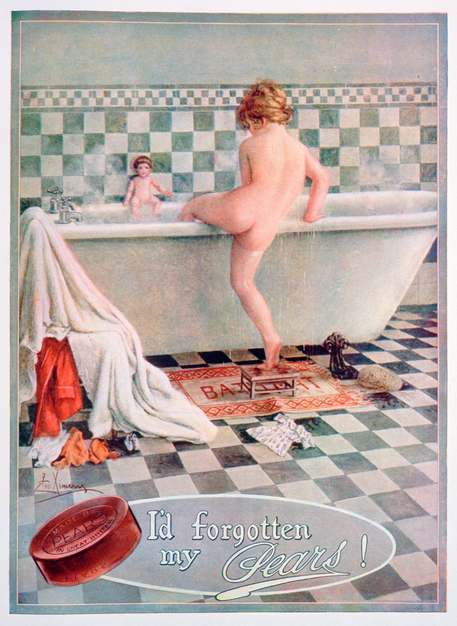 Pears Seifenwerbung von Unbekannt