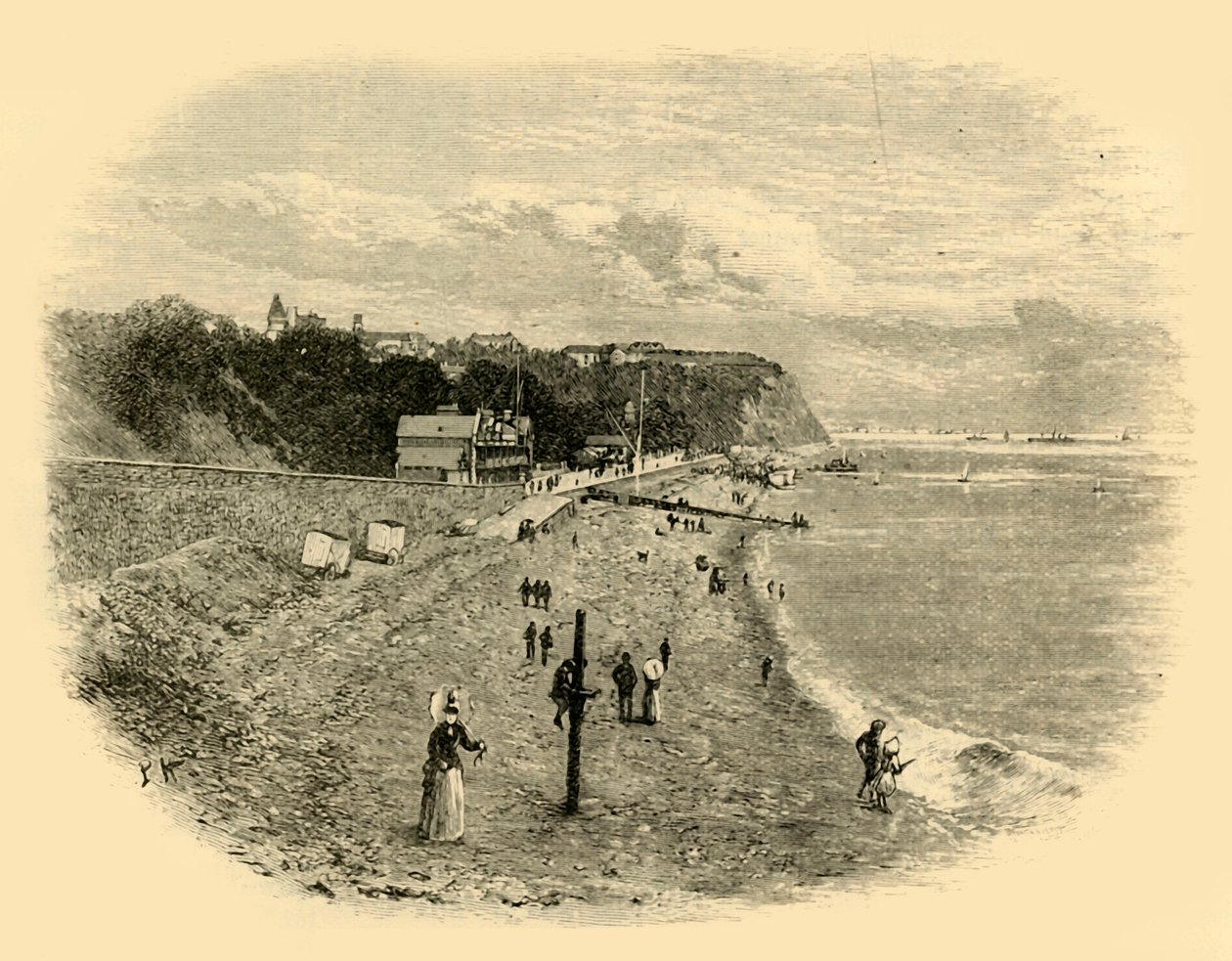 Penarth Headland, 1898 von Unbekannt