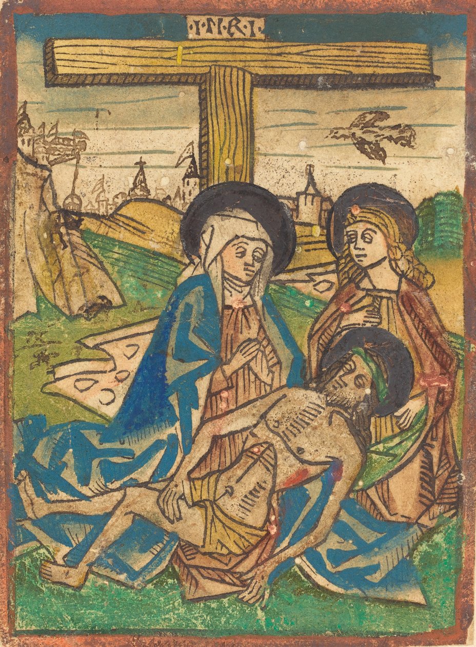 Pietà mit Heiligem Johannes von Unbekannt