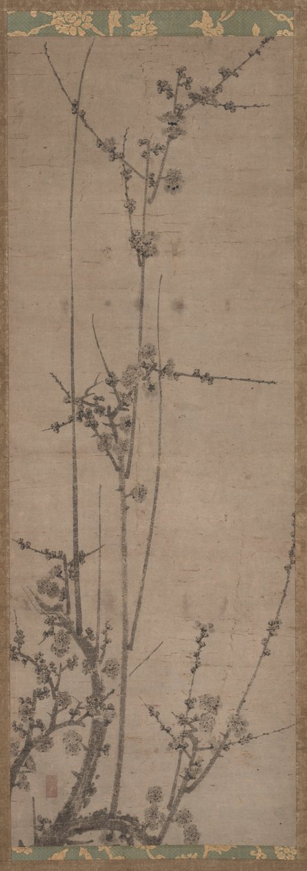 Pflaumenblüten, 1336-92 von Unbekannt