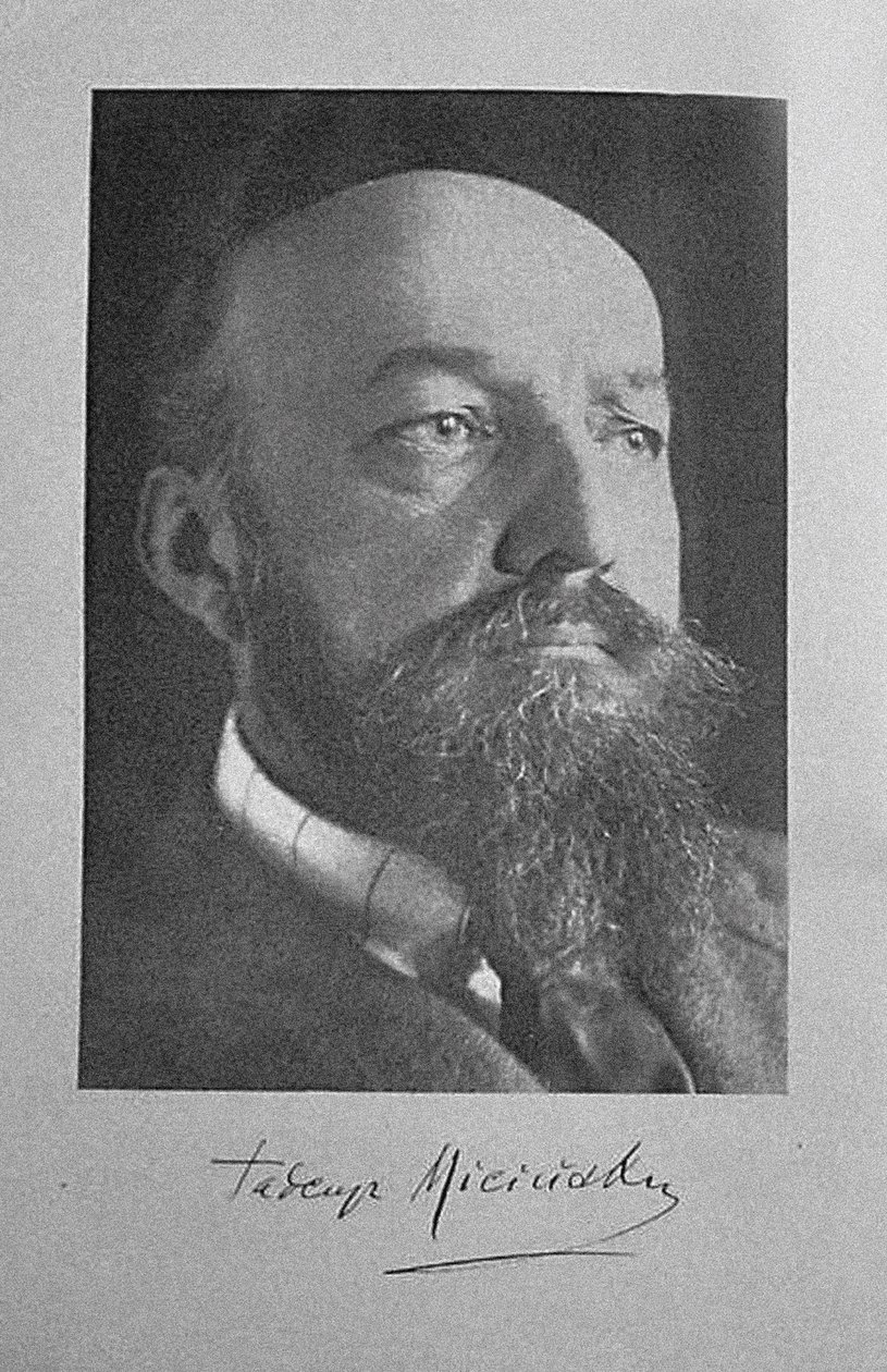 Dichter Tadeusz Micinski von Unbekannt