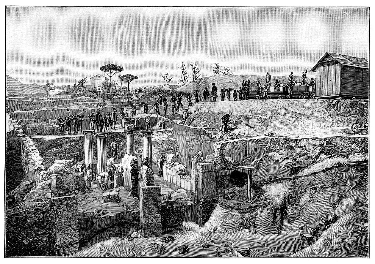 Pompeji, Italien, 1900 von Unbekannt