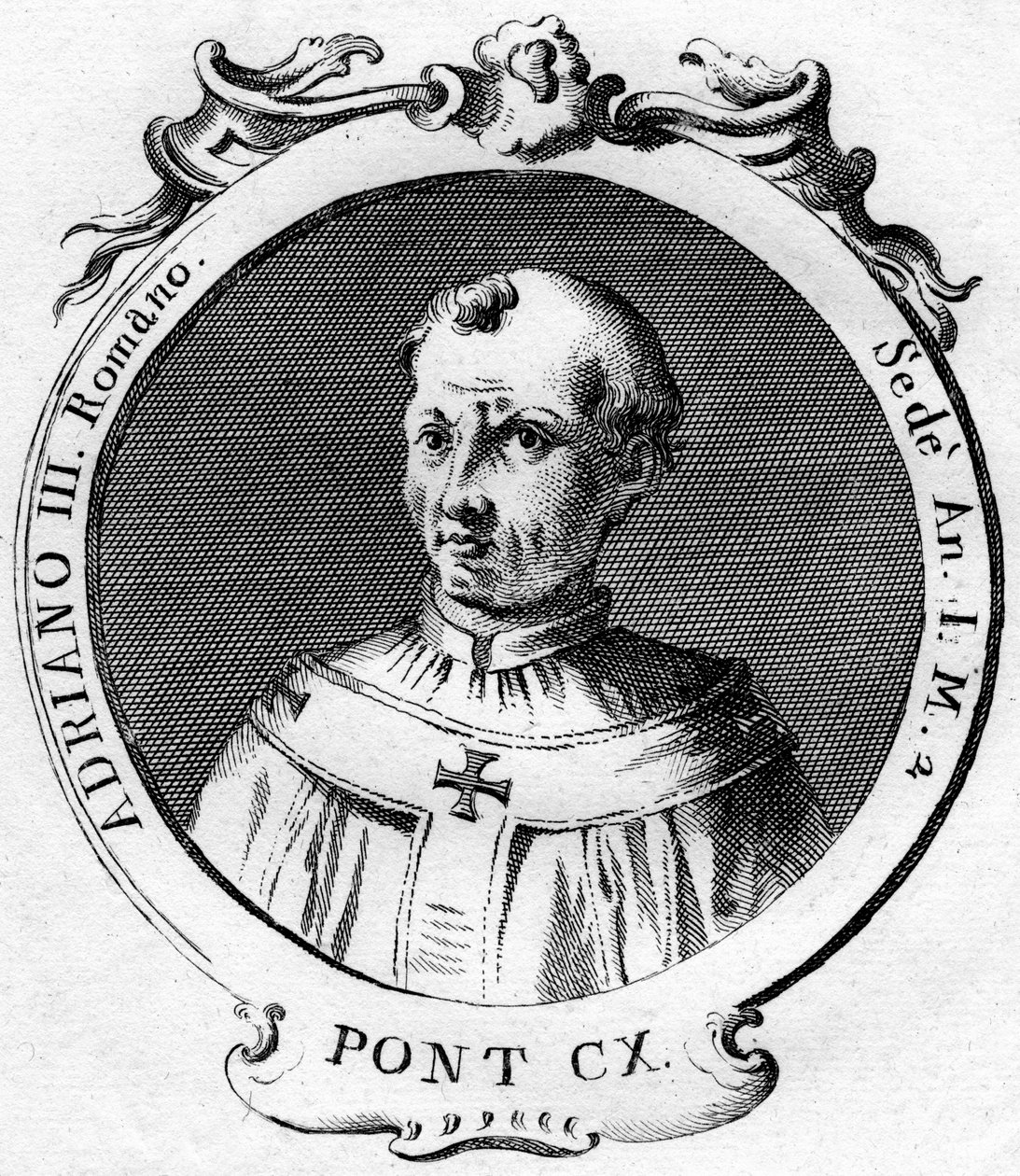 Papst Adrian III von Unbekannt
