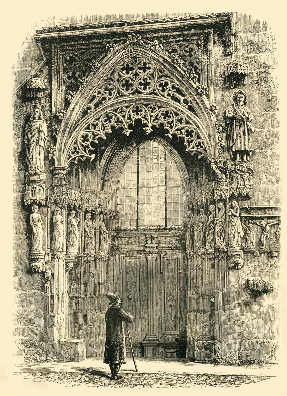 Vorhalle der St. Sebalduskirche, Nürnberg, 1890 von Unbekannt
