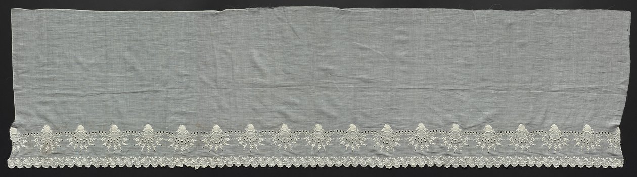 Teil einer Rüsche, 1800er Jahre von Unbekannt