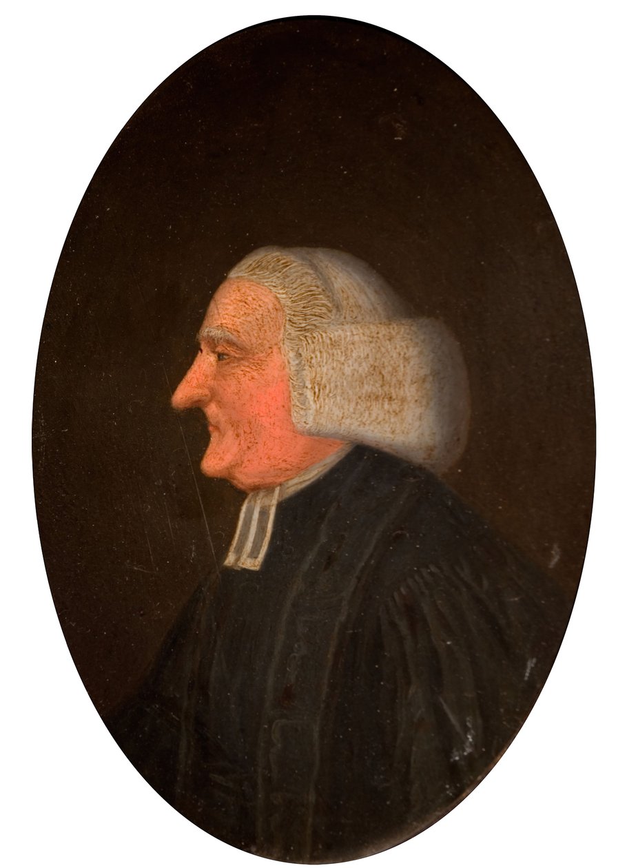 Porträt eines Geistlichen, 1800 von Unbekannt